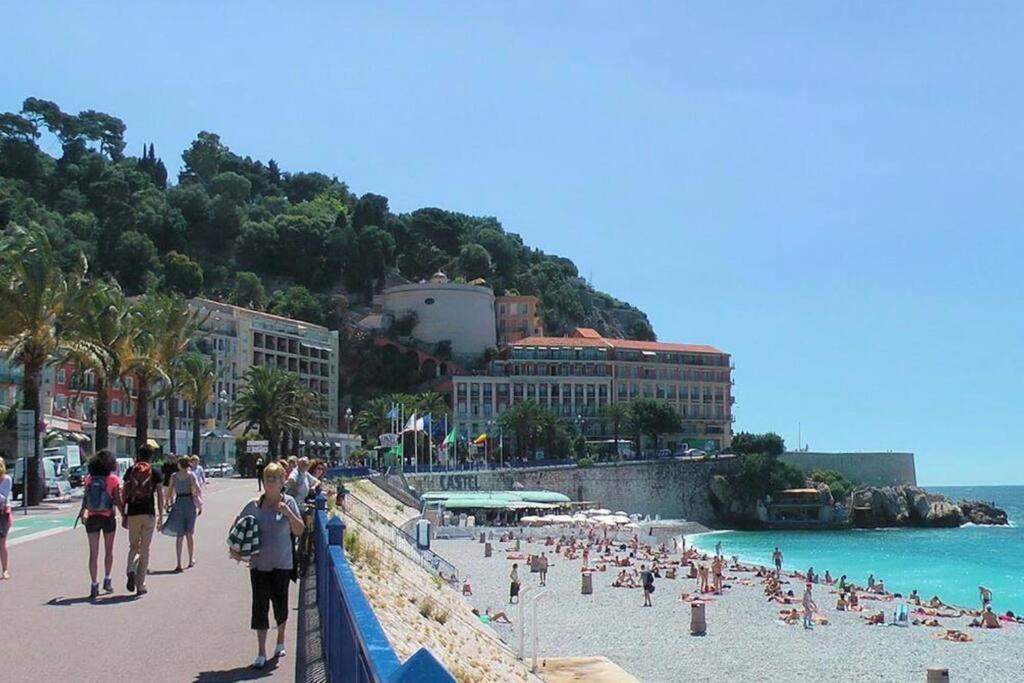 Studio A Louer Au Coeur Du Carre Dor A Nice, Rue Dalpozzo A 150 Metres Des Plages Exterior photo